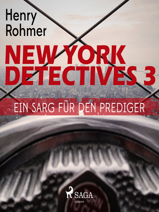 Title details for New York Detectives, 3 by Henry Rohmer - Available